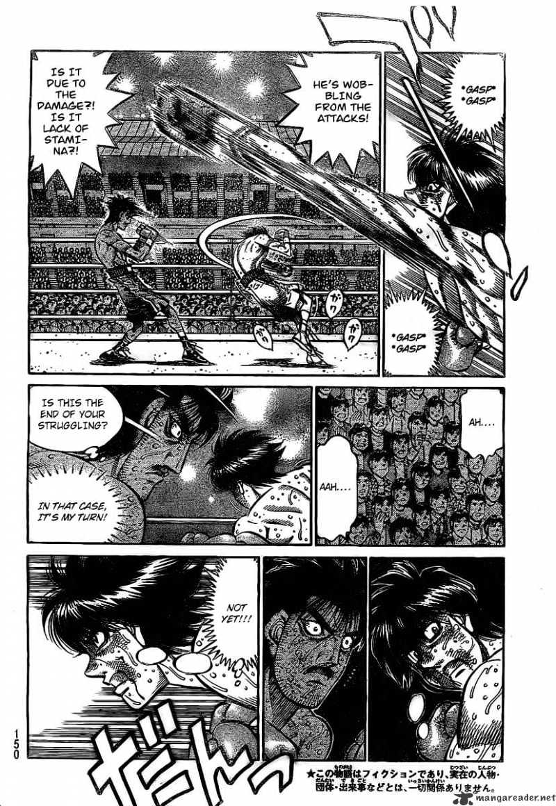 Hajime no Ippo: Fighting Spirit, Chapter 841 image 02